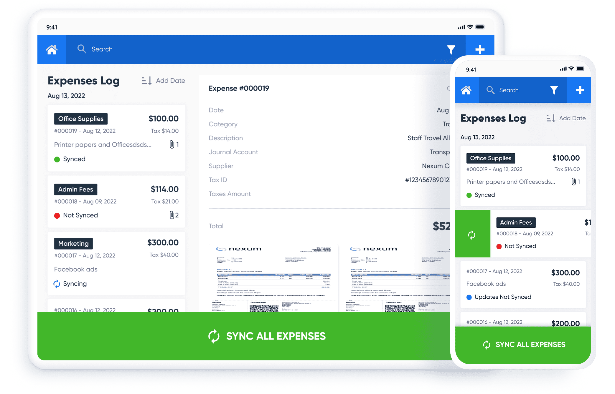 Quick Expense App Online Quick Expense Scanner App - Enerpize