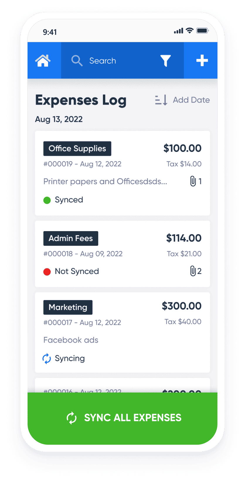 Quick Expense App Online Quick Expense Scanner App - Enerpize