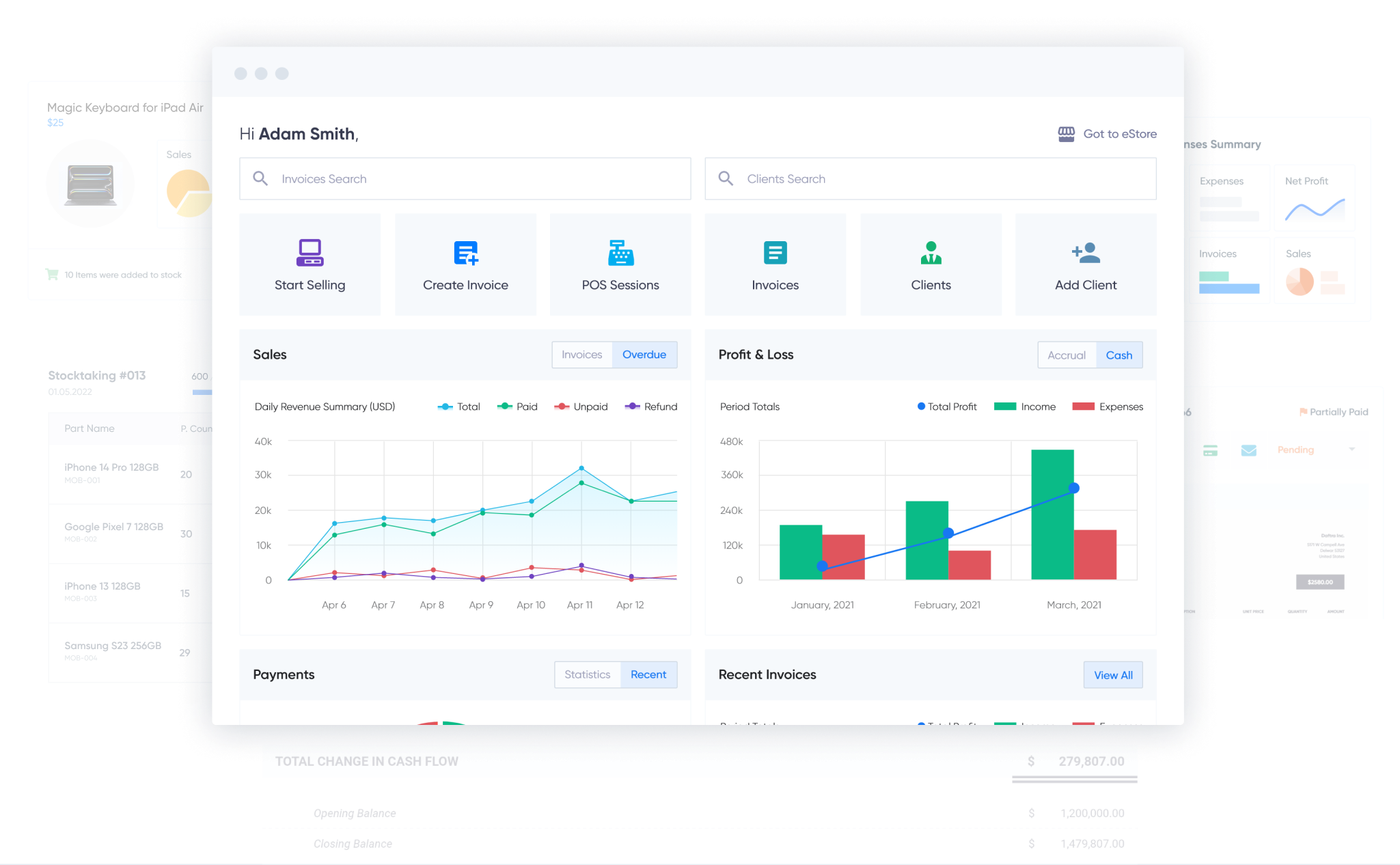 Mobile Shop Management Software - Enerpize